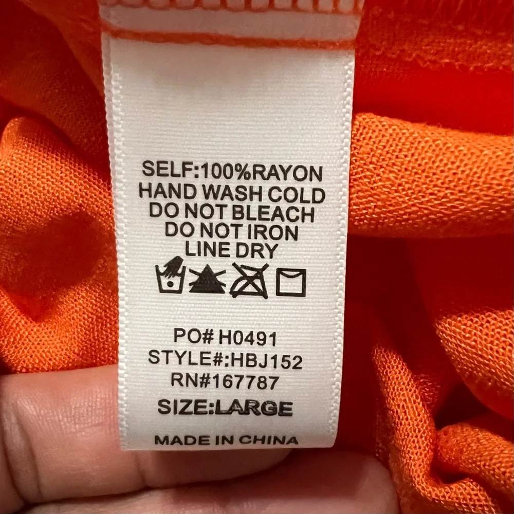 Hunter & Brown Women's Jumpsuit in‎ Orange